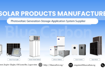 Blue Carbon Is the Top 1 Energy Storage Supplier in Nigeria
