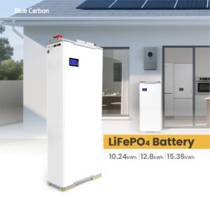 BLUE CARBON 2025 LATEST SMART-BCT-VI-15.36KWH-48V(300AH-P)- 48V Lithium Ion Polymer Battery Off Grid Storage Energy System