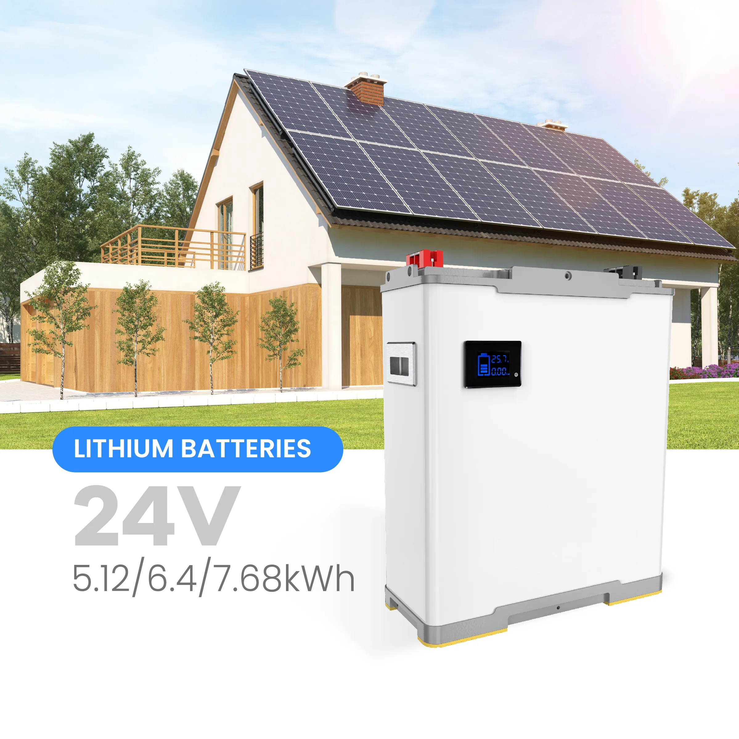 Blue Carbon 5kwh- 24V (200Ah) Lifepo4 Battery - Image 6